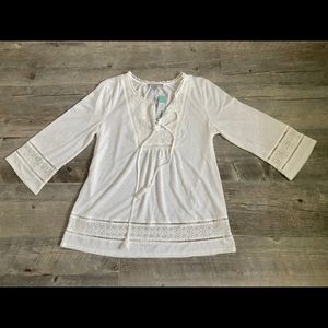 Daniel Rainn White Carmelli Top!!